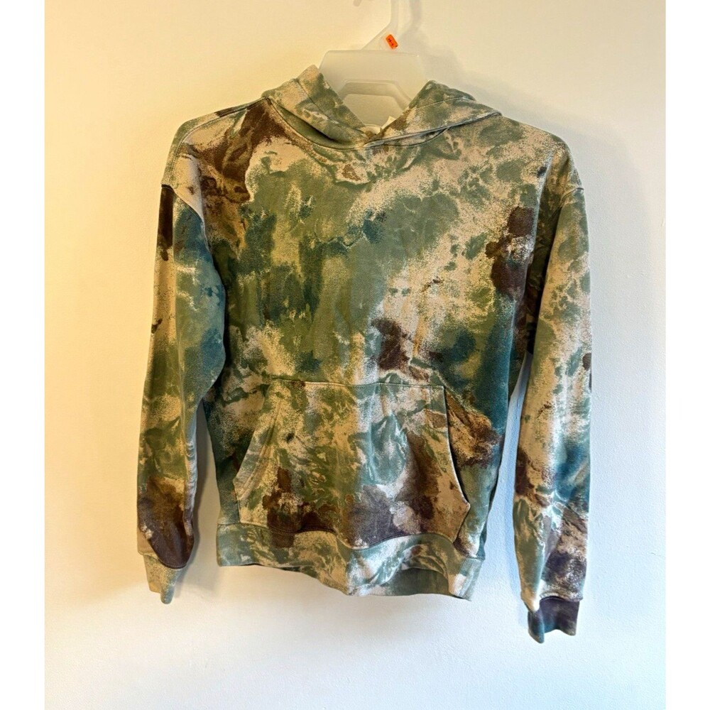 No Boundaries Men’s XS Oversized Camouflage Pullover Hoodie Long Sleeve Pockets